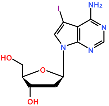 (图片) MC007779 7-Deaza-7-iodo-2'-deoxyadenosine